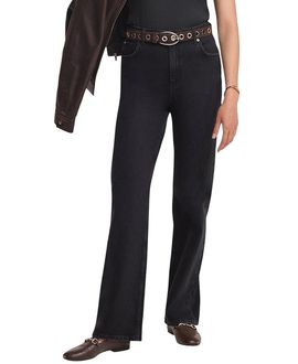 Mint Velvet Mint Velvet Women's Straight Jeans in Black