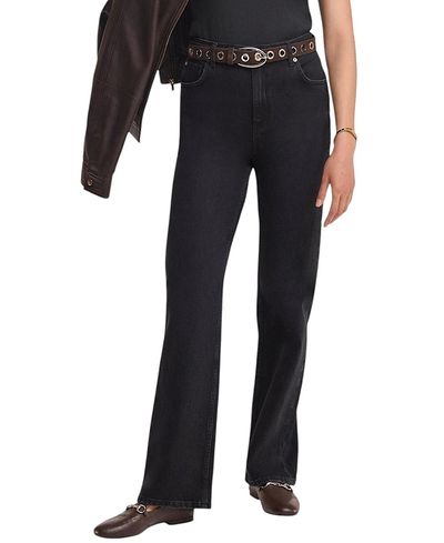 Mint Velvet Mint Velvet Women's Straight Jeans in Black