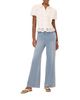 Mint Velvet Mint Velvet Women's Stretch Denim Wide Leg Travel Jeans in Blue Wash - 2