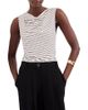 Mint Velvet Mint Velvet Women's Stripe Cowl Neck Top - 1