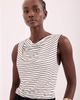 Mint Velvet Mint Velvet Women's Stripe Cowl Neck Top - 3