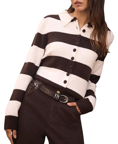 Mint Velvet Mint Velvet Women's Striped Knit Cardigan