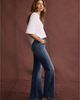 Mint Velvet Mint Velvet Women's Ultimate Flared Jeans in Blue Wash - 6