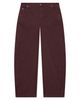 Mint Velvet Mint Velvet Women's Ultimate Full-Length Tapered Leg Barrel Jeans in Burgundy - 5