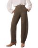 Mint Velvet Mint Velvet Women's Utility Barrel Jeans in Khaki - 1