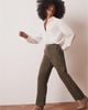 Mint Velvet Mint Velvet Women's Utility Barrel Jeans in Khaki - 3