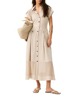 Mint Velvet Mint Velvet Women's Utility Midi Dress