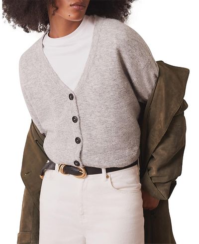 Mint Velvet Mint Velvet Women's V-Neck Knit Cardigan