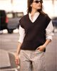 Mint Velvet Mint Velvet Women's V Neck Tabard Sleeveless Vest Sweater - 3
