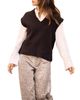 Mint Velvet Mint Velvet Women's V Neck Tabard Sleeveless Vest Sweater - 4