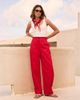 Mint Velvet Mint Velvet Women's Wide Leg Utility Trousers - 3