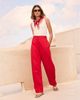 Mint Velvet Mint Velvet Women's Wide Leg Utility Trousers - 4
