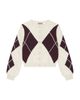 Mint Velvet Mint Velvet Women's Wool Blend Argyle Cardigan - 5