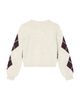 Mint Velvet Mint Velvet Women's Wool Blend Argyle Cardigan - 6