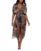 Miraclesuit Miraclesuit Cat Call Kimono Swim Cover-Up - 1