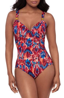 Miraclesuit® Miraclesuit® Dorado Siren Ikat Print One-Piece Swimsuit