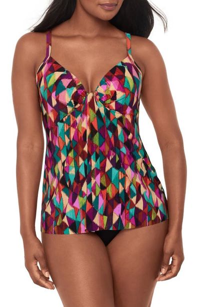 Miraclesuit® Miraclesuit® Farfalle Marina Underwire Tankini Top