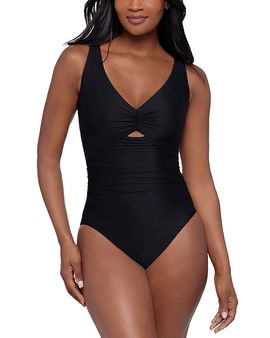 Miraclesuit Miraclesuit Icons Chiara Shirred One Piece Swimsuit