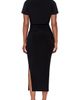 Miraclesuit® Miraclesuit® Kaia Shirred Side Jersey Body-Con Dress - 2
