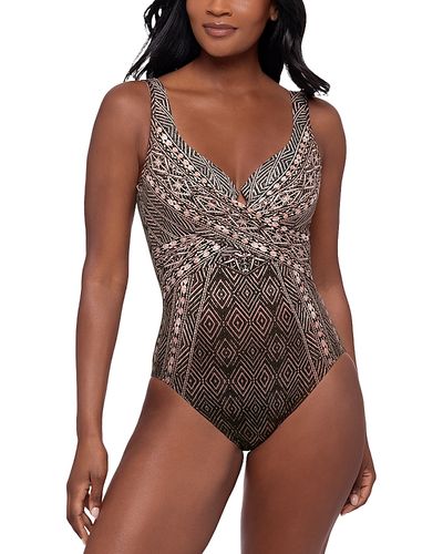 Miraclesuit Miraclesuit Lavrian Crisscross Escape One Piece Swimsuit