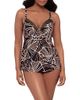 Miraclesuit® Miraclesuit® Let's Be Fronds Marina Underwire Skirted One-Piece Swimsuit - 1