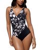 Miraclesuit Miraclesuit Monochroma Oceanus Draped One Piece Swimsuit - 4