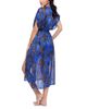 Miraclesuit Miraclesuit Obsidian Flora Kimono Swim Cover-Up - 4