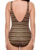 Miraclesuit® Miraclesuit® Sparkle Sands Odyssey Plunge One-Piece Swimsuit - 2
