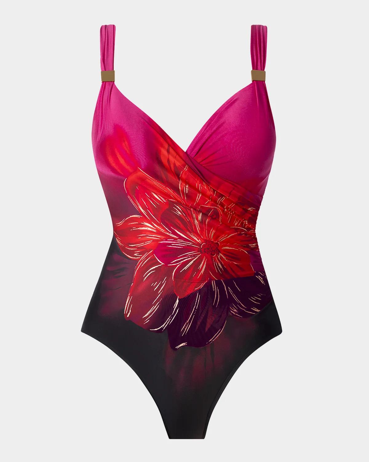 Miraclesuit Petali Rosa One-Piece Swimsuit