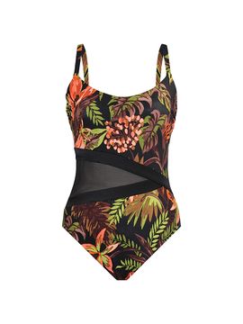 Miraclesuit Swim Women's Botanico Lyra One-Piece Swimsuit