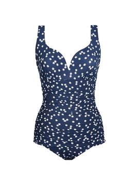 Miraclesuit Swim Women's Luminare Cherie Polka Dot One-Piece Swimsuit