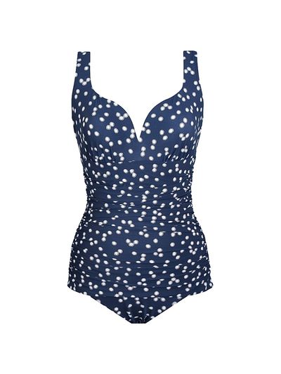 Miraclesuit Swim Women's Luminare Cherie Polka Dot One-Piece Swimsuit