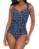Miraclesuit Swim Women's Luminare Cherie Polka Dot One-Piece Swimsuit - 2