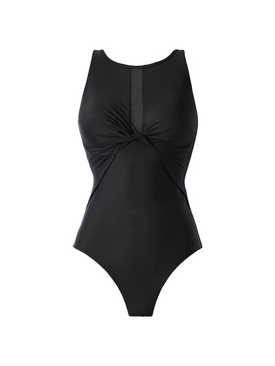 Miraclesuit Swim Women's Network News Evoke Gathered One-Piece Swimsuit