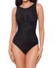Miraclesuit Swim Women's Network News Evoke Gathered One-Piece Swimsuit - 2
