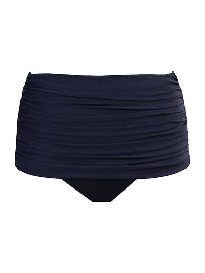 Miraclesuit Swim Women's Norma Shirred Hi-Rise Bikini Bottom