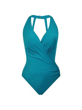 Miraclesuit Swim Women's Rock Solid Wrapsody One-Piece Swimsuit