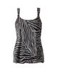 Miraclesuit Swim Women's Zirconic Dazzle Zebra-Print Tankini Top - 5