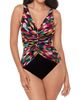 Miraclesuit Women's Farfalle Charmer One-Piece Swimsuit - 2