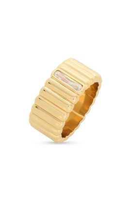 MIRANDA FRYE MIRANDA FRYE Lisa Cubic Zirconia Baguette Ring