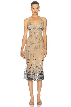 Mirror Palais Mirror Palais Diamond Dusty Lady Length Dress