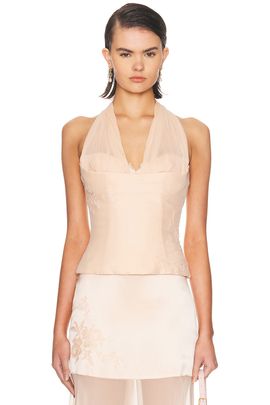 Mirror Palais - - Kissing Booth Flared Eyelet-Cotton Mini Dress - Black - M