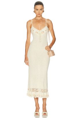 Mirror Palais Mirror Palais Rosarium Lady Length Dress