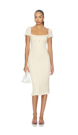 Mirror Palais Mirror Palais Tulip Midi Dress