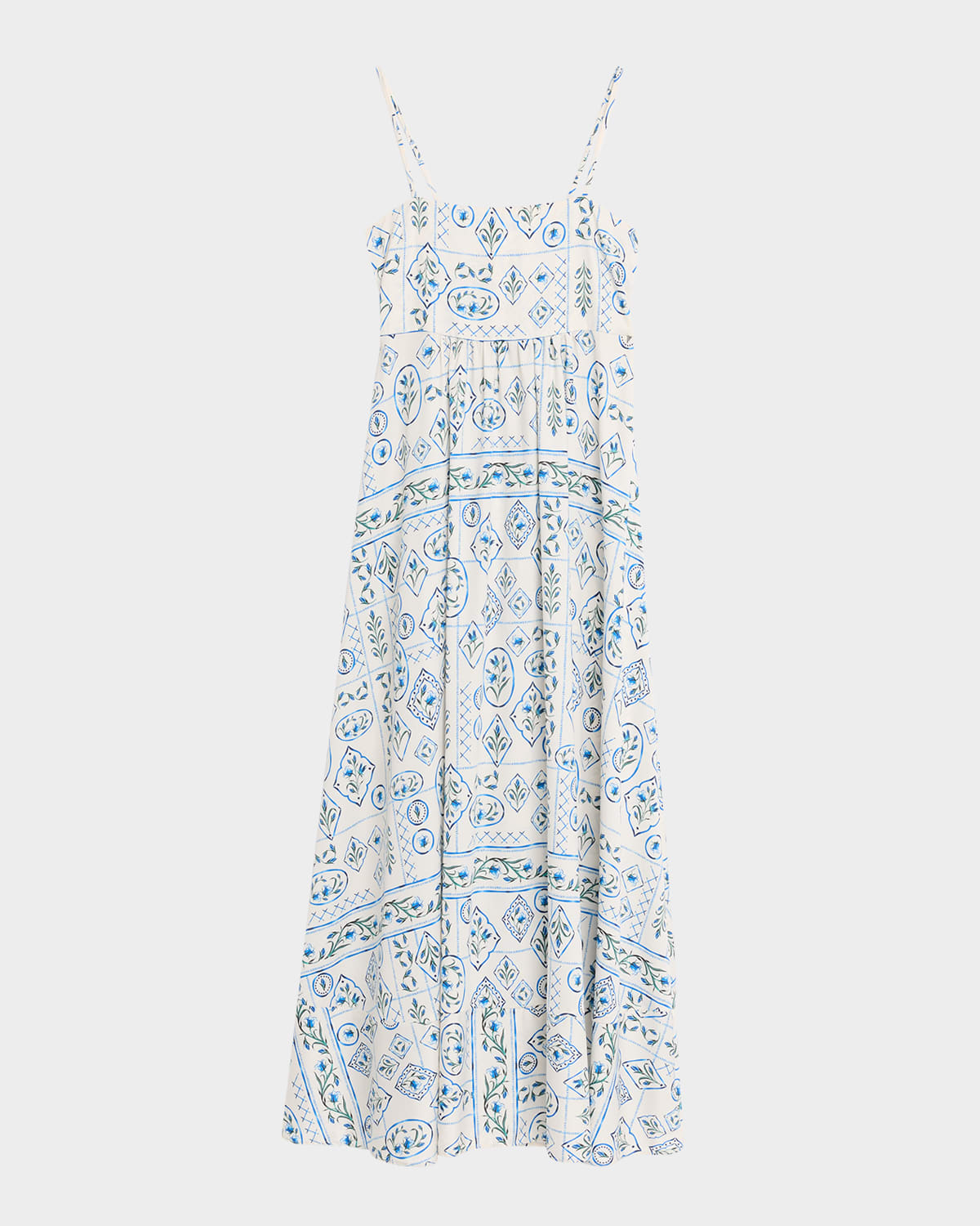 MISA Los Angeles Adina Abstract Jersey Maxi Dress