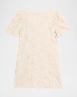 MISA Los Angeles Athela Floral Embroidered Mini Dress