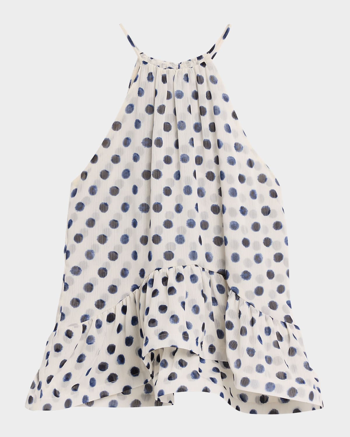 MISA Los Angeles Faith Polka-Dot Top