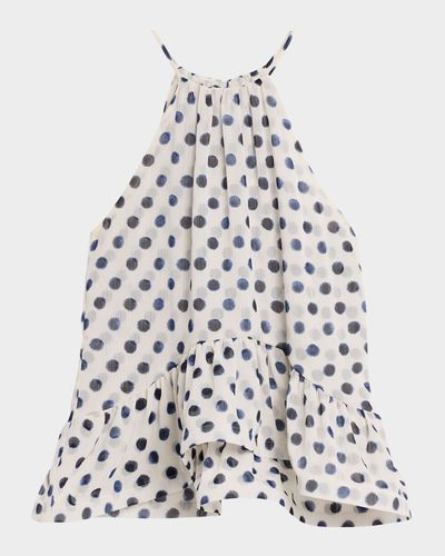 MISA Los Angeles Faith Polka-Dot Top