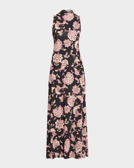 MISA Los Angeles Lila Floral Maxi Dress