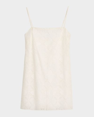 MISA Los Angeles Maxine Embroidered Mini Dress
